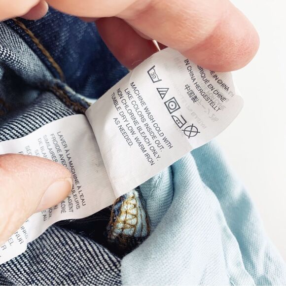 J Crew | Billie Demi Boot Crop Jeans S 27 Distressed Hem - Picture 12 of 14